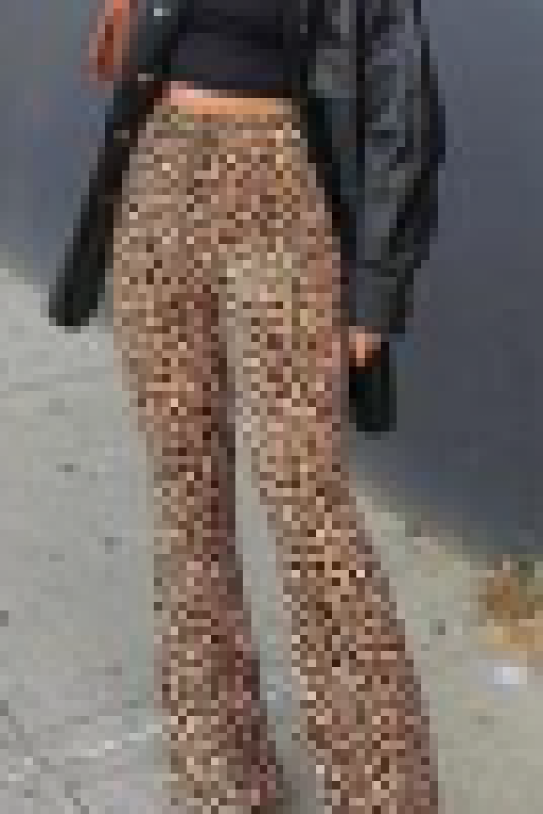 PANTALÓN CAMPANA ANIMAL PRINT P001