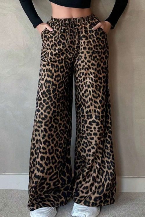 PANTALÓN ANCHO ANIMAL PRINT P003