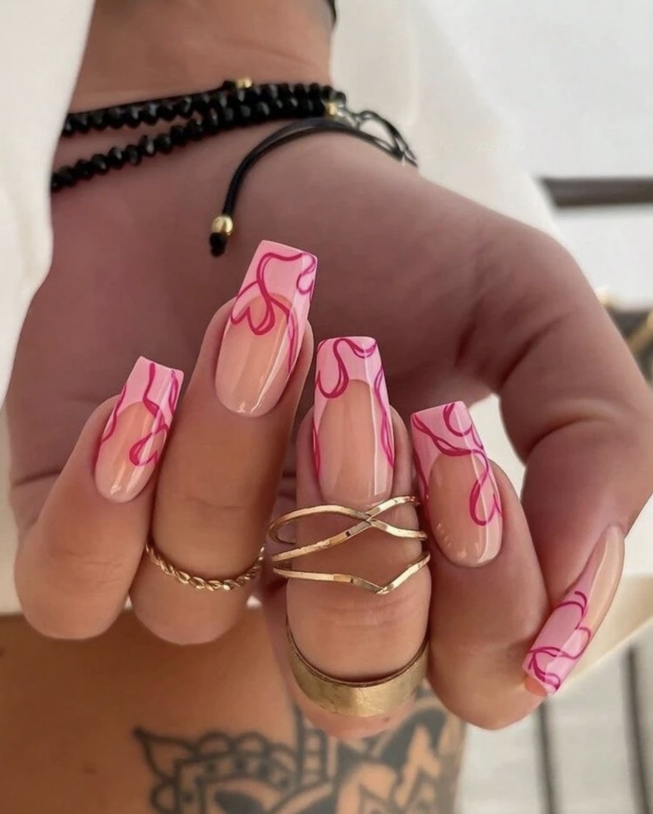 UÑAS CORAZÓN BLL007